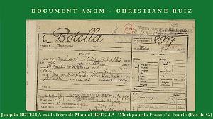 2 GUERRE 14-18 Botella Joaquin (Pons) 1